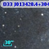 D33 J013420.4+304308.6