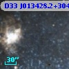 D33 J013428.2+304709.7