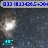 D33 J013428.5+304711.0