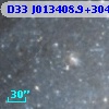 D33 J013408.9+304156.6