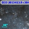 D33 J013413.9+304831.2