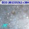 D33 J013359.5+304037.6