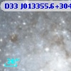 D33 J013355.6+304053.6