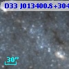D33 J013400.8+304623.5