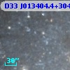 D33 J013404.4+304319.4