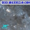 D33 J013352.4+304501.7