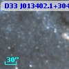 D33 J013402.1+304534.0
