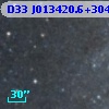 D33 J013420.6+304231.3