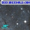 D33 J013348.1+304712.8