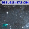 D33 J013417.3+304751.5
