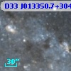 D33 J013350.7+304512.1