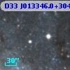 D33 J013346.0+304637.0
