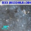 D33 J013348.8+304422.1