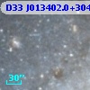 D33 J013402.0+304143.5
