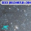 D33 J013407.0+304258.5