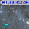 D33 J013402.2+304620.8