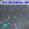 D33 J013403.0+304428.1