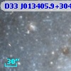 D33 J013405.9+304124.9