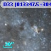 D33 J013347.5+304456.2