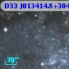 D33 J013414.8+304748.4