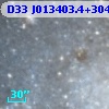 D33 J013403.4+304047.9