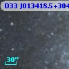 D33 J013418.5+304118.1