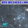 D33 J013413.5+304704.1