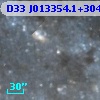 D33 J013354.1+304504.0