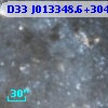 D33 J013348.6+304416.8