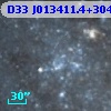 D33 J013411.4+304655.3