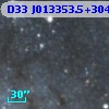 D33 J013353.5+304744.1