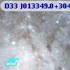 D33 J013349.0+304040.4