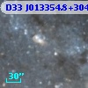 D33 J013354.8+304518.8