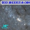 D33 J013357.4+304556.6