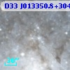 D33 J013350.8+304108.6
