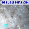 D33 J013345.1+304021.8