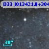 D33 J013421.0+304743.0