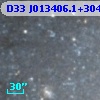 D33 J013406.1+304305.4
