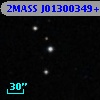 2MASS J01300349+3039340