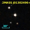 2MASS J01302496+3052568