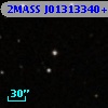 2MASS J01313340+3045503