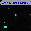 2MASS J01313437+3010558