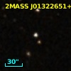 2MASS J01322651+3105569