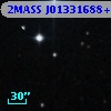 2MASS J01331688+2951378