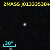 2MASS J01333538+3003167