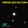 2MASS J01341338+3118491