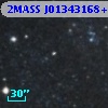 2MASS J01343168+3052333