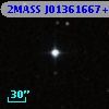 2MASS J01361667+3034501