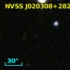 NVSS J020308+282225