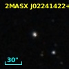 2MASX J02241422+2555229